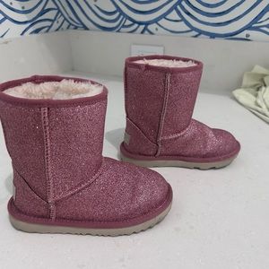Pink Glitter Ugg Boots